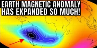 South Atlantic Magnetic Anomaly Is Growing in a Bizarre Way