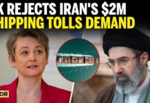 Hormuz Crisis : UK Rejects Iran's $2M Shipping Tolls , Yvette