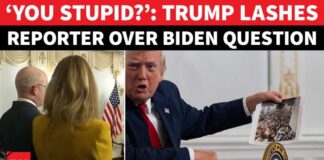 'Are You Stupid': Trump Snaps At Reporter Questioning