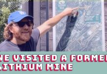 We visited a former lithium mine in North Carolina