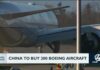 China to buy 200 Boeing aircraft
