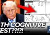 🚨 Trump Takes FOURTH Cognitive Test in 19 Months?!?