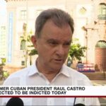 Cuban Americans at Freedom Tower wait for Raul Castro's indictment