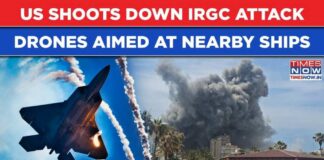 Iran War: US Shoots Down IRGC Attack Drones Aimed At Nearby Ships, Qeshm Island In Hormuz Hit Hard