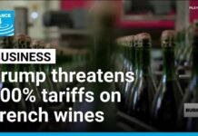 Trump threatens 100% tariffs on French wines • FRANCE 24 English