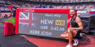 Josh Kerr breaks the 1-mile world record which has stood since 1999