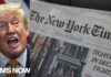 NYT says U.S. government tried to get phone records of reporters and family members