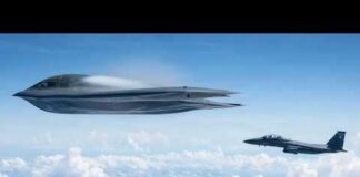 U.S. B-2 Spirit and F-15E Sink Target Ship with LRASM in Pacific Valiant Shield Exercise