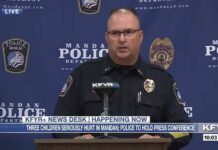 Horrific Home Attack Stuns Mandan Mandan Police Media Conference: Mother facing Murder and other charges