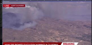Hawk Fire: Vegetation fire in Nevada prompts evacuation warnings in Sierra County
