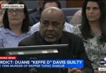 Tupac Case CRACKS — Now What? Tupac Shakur murder trial: Duane "Keffe D" Davis found guilty in murder of rap icon