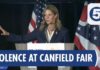 Armed Lunge Shocks Ohio Governor Race Multiple injured after armed person lunges at Acton during Canfield Fair, campaign says