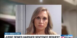 Judge denies request to reconsider Misty Roberts’ sentence for child sex crimes