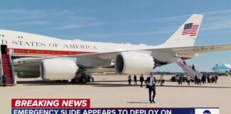 Air Force One SCARE at Andrews