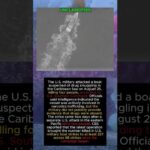 Murder Allegations Hit Trump’s Drug War U S Military Strike in Caribbean Kills 4 on Suspected Drug Boat