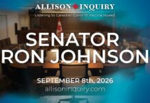 Allison Inquiry | Sentaor Ron Johnson | Day 1 September 8th, 2026