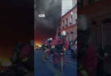 Emergency vehicle set on fire as protests in Paris take violent turn | IGR | India Global Review