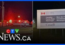 Deadly Blast Rocks Canadian Military Base Emergency personnel on site after fire breaks out at Wainwright military base